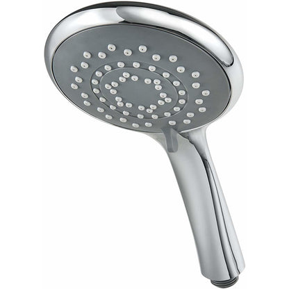 Triton Showers Showerhead, Bathroom Accessory, Water, 5 Spray Patterns, High Pressure, 8000 Series, Chrome Finish, Head Set, Shower Accessories
