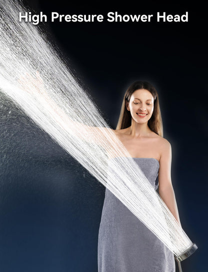 dothnix Filter Shower Head, High Pressure Shower Head with 5 Spray Modes, Universal Hard Water Filter Showerhead for Residual Chlorine Removal